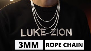 Revealed: The Most Popular 3mm Rope Chain Explained