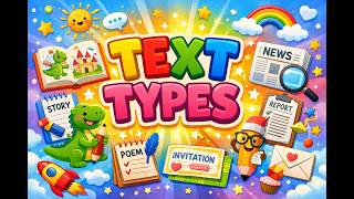 Text Types Song | Narrative, Descriptive, Expository & Persuasive | English | K-10