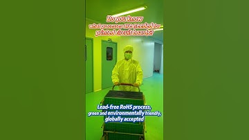 PCB Manufacturing Process: Lead-Free & RoHS Compliant#manufacturing #pcbuildwithi3  #electronics