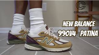 New Balance x Cncpts 990v4 “Patina”