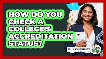 How Do You Check A College