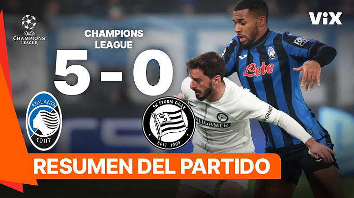 Atalanta 5-0 Puntigamer Sturm Graz | Game Highlights | UEFA CHAMPIONS LEAGUE | ViX