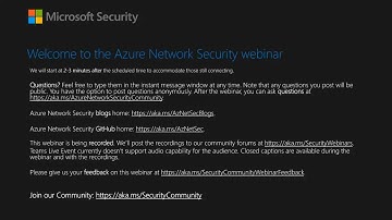 Azure Network Security webinar: Central DNS management and logging with Azure Firewall
