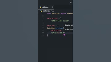 Converting Date Strings to Python Date Object