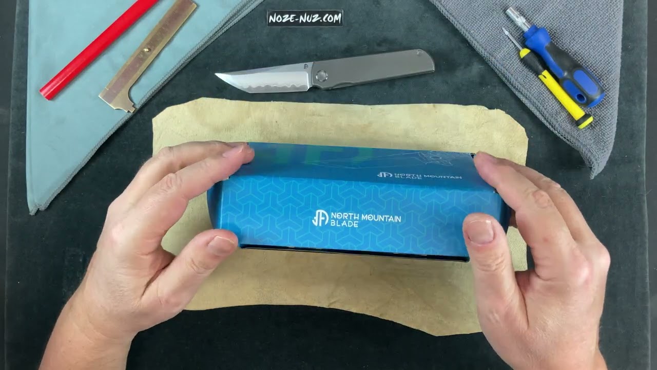 NMB2505AT North Mountain Blade Chop Classic Framelock Ti