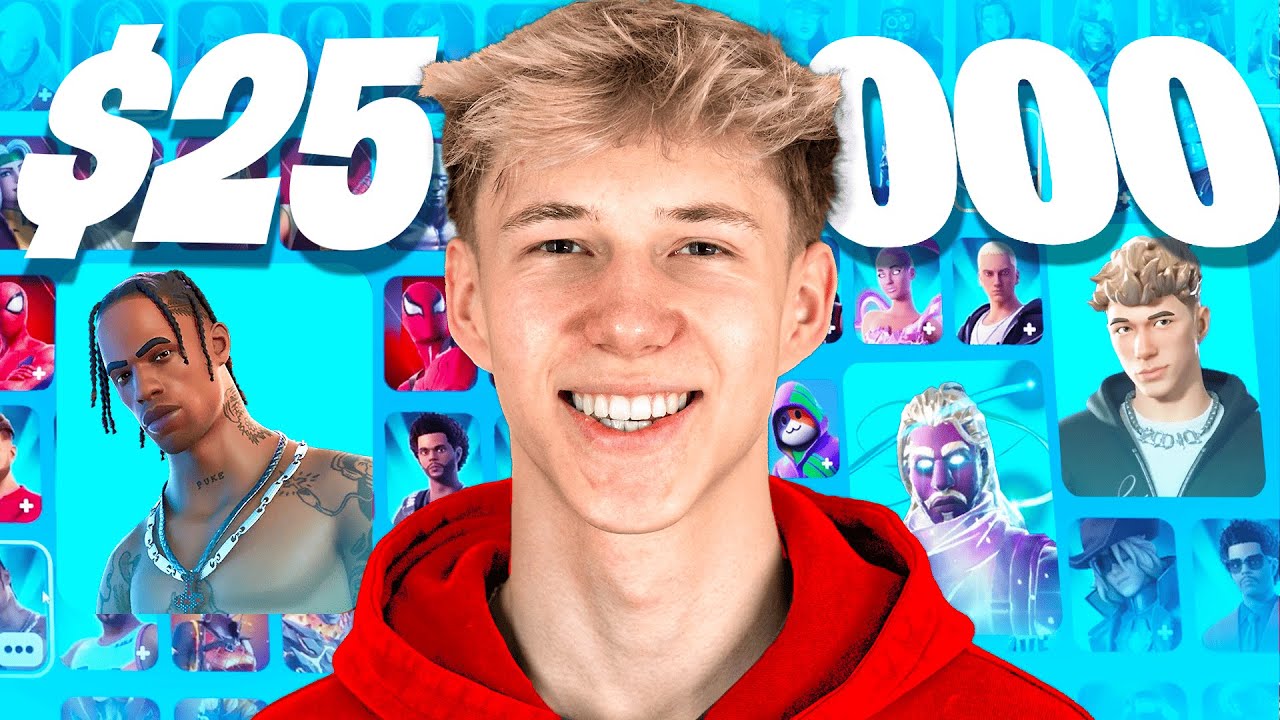 Первый в мире взгляд на Fortnite Locker от MrSavage!