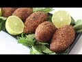 Kibbeh/Kebbeh - Meat stuffed bulgur