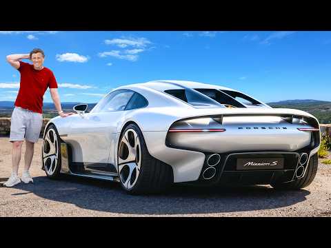 ¡Nuevo Porsche Mission S de 1,000hp acabará con Ferrari!