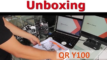 Unboxing walkera QR Y100 / Helidroid