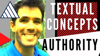 Textual Concepts: Authority