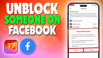 how to unblock someone on Facebook | F HOQUE |