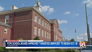 FCPS school board approves 'targeted services' to begin Oct. 19