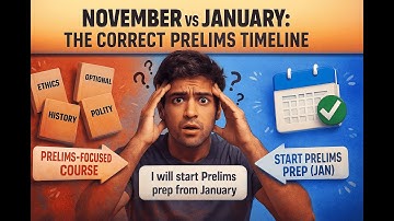 When Should You Really Start UPSC Prelims 2026 Prep? Don’t Fall into the November Trap | By Daksha