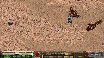 FALLOUT 1 - gameplay part 3 - hardest difficulty - RXQ79