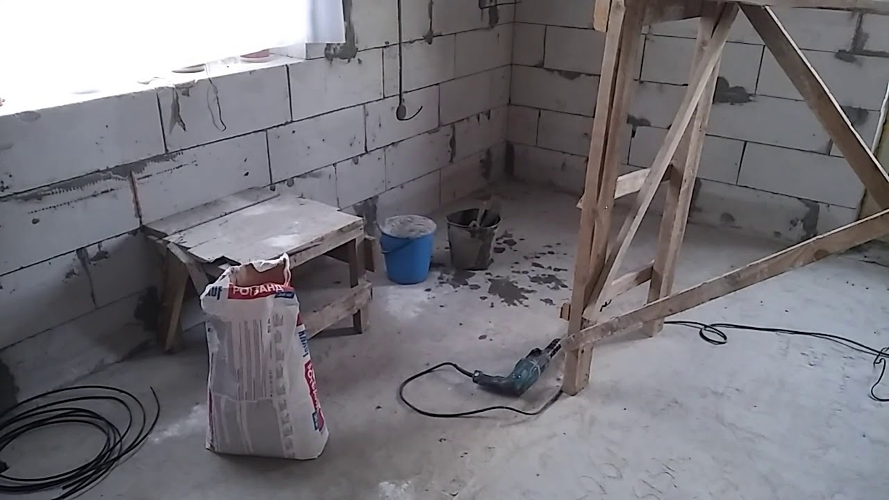 Штукатурка газоблока. Штукатурка газобетона. Штукатурка стен из ...