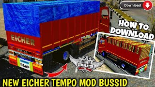 🔥💯🤩 NEW EICHER TEMPO MOD FOR BUSSID V4.0.4 | BUS SIMULATOR INDONESIA MOD REVIEW screenshot 3