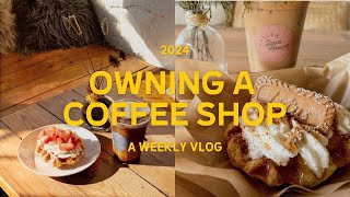 OWNING A CAFE | Behind the scenes, late nights, baking after hours, worklife balance, 15hr days ☕