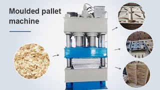 Moulded Pallet Machine | Pressed Wood Pallet Machine