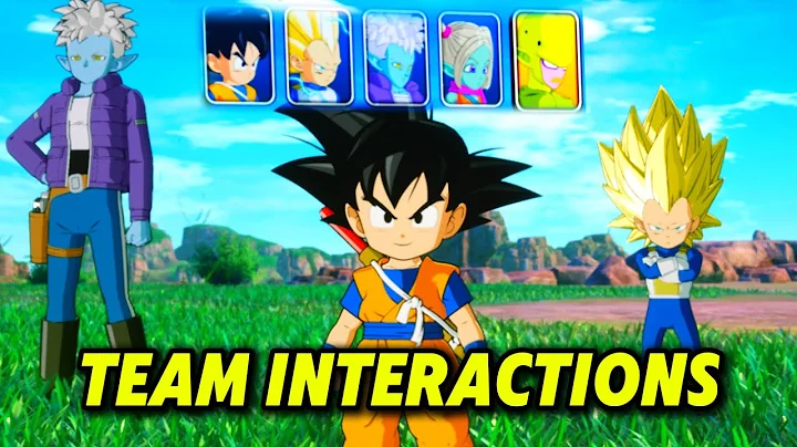 Sparking Zero DLC 2: Unique Team Interactions & Dialogue - Dragon Ball Daima Characters