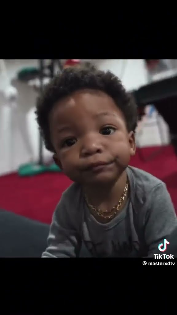“You’re handsome son” #hoodnews #halo #ddg #baby #trending #viralvideo #omg #how #wow #compliments