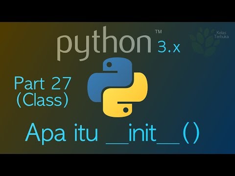 Video: Apa itu self __ class __ dengan Python?