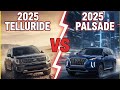 2025 Kia Telluride vs. 2025 Hyundai Palisade: Mid-Size SUV Showdown!