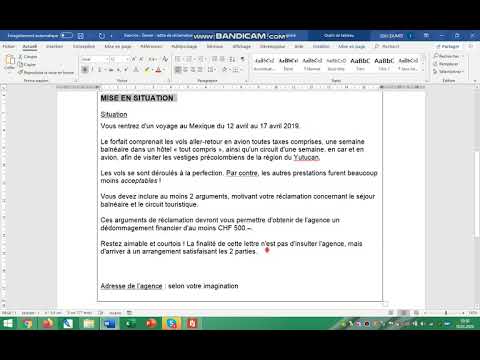 Vidéo: Comment écrire Une Réclamation à Un Débiteur