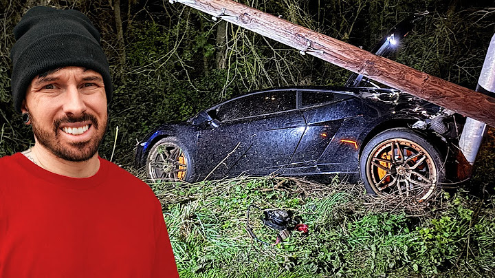 I CRASHED MY LAMBORGHINI