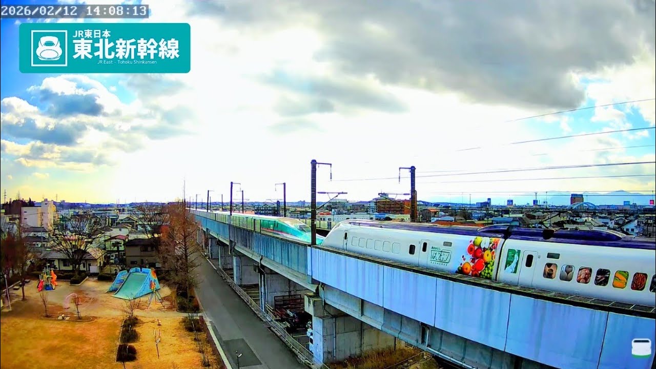 2026/2/26am〜🚄東北新幹線 郡山 LIVE🔴REC ライブカメラ 鉄道