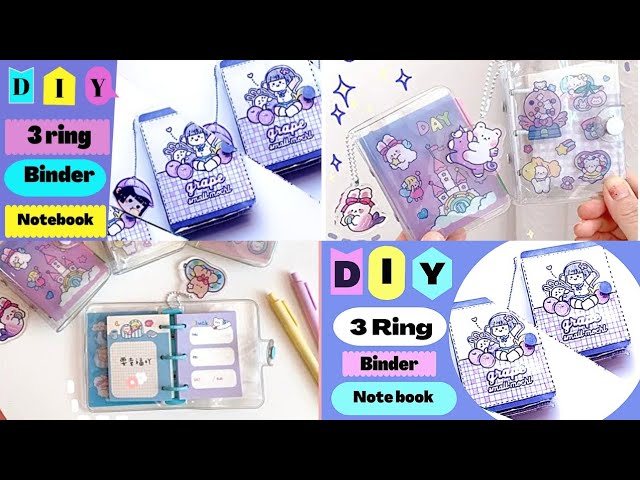 A4/A5/A6/A7 Metal Spiral Ring Binder Clip DIY Refillable Notebook Binding  Hoop Loose-leaf