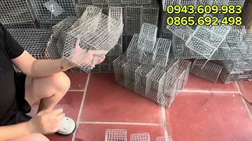 🐭🐭💥LỒNG BẪY CHUỘT ĐƯỜNG MÒN, CỐNG NHUM , SÓC ĐẤT , LỒNG BẪY CẦY CHỒN CÁO KHUNG THÉP CHẮC CHẮN 💥🦊🐭