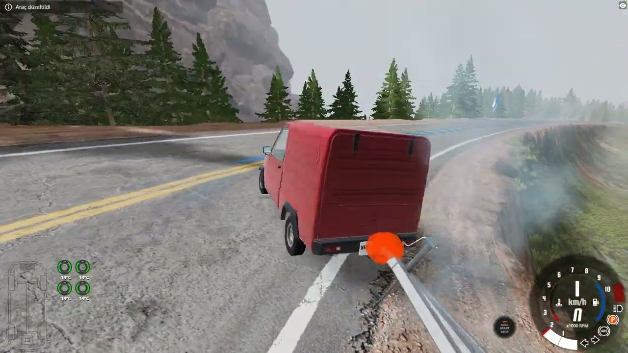 BeamNG.drive Dağ Gezisi Part 5