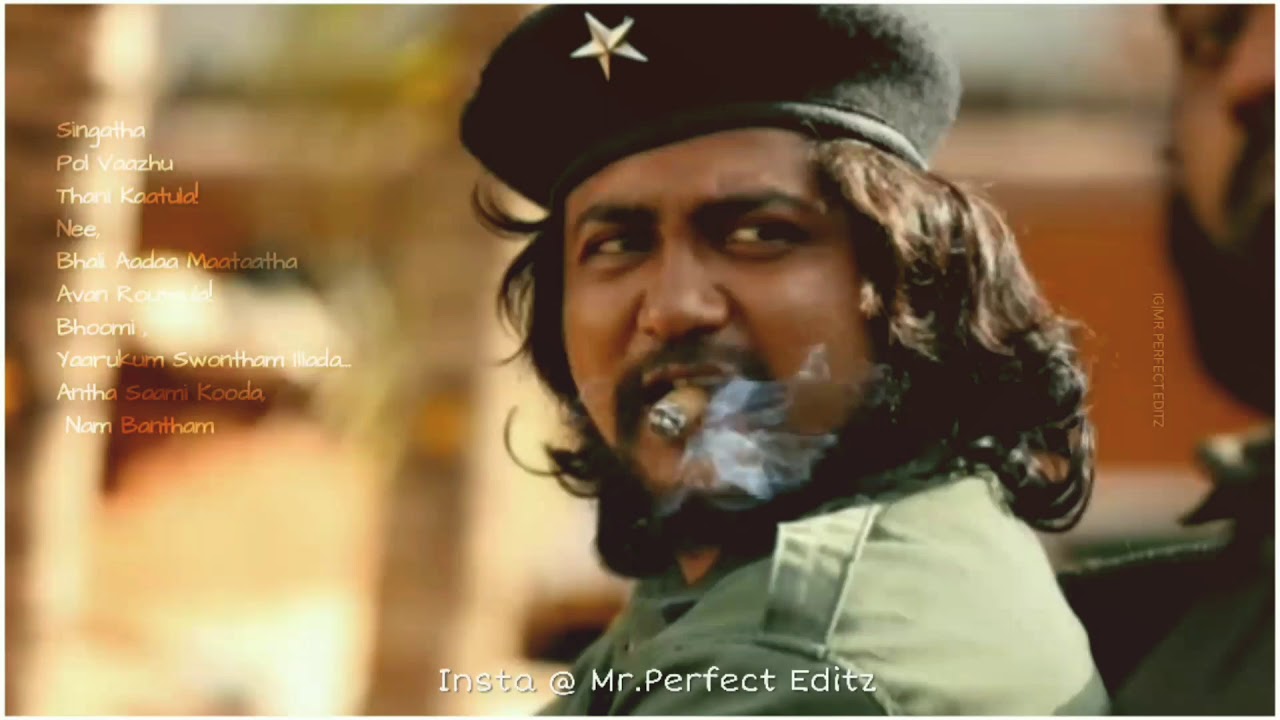 Singatha pol vazhu thani kaatula nee Metro Bhoomi Bobbysimha Whatsappstatus MrPerfect Editz HD