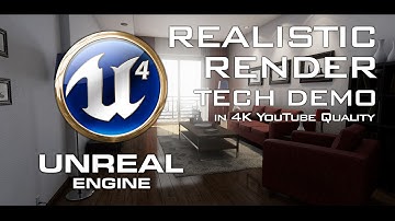 Unreal Engine 4 - "Realistic Render" in 4K YT Quality