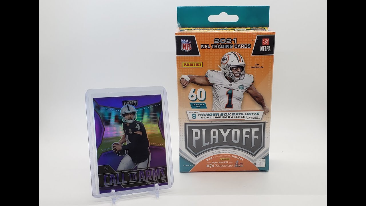 💥NEW RETAIL PRODUCT RELEASE💥 2021 Playoff Football Hanger Box!😮 Exclusive Purple Insert Parallels!🍆