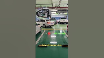 The simplest tutorial on reversing into a parking space #car #carsafety #parking #skills #driving