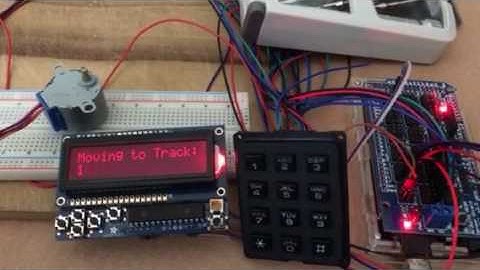 Arduino Controlled Model RR Turntable