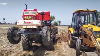 Swaraj 855 Fe tractor trolley me takat dekhiye