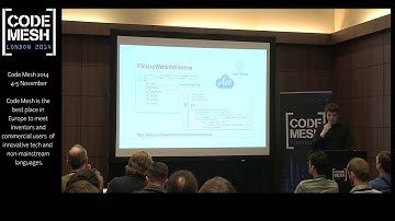 Code Mesh 2014 - Richard Minerich -  Leveraging Functional Programming for Data Science