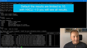 HyperFlex iSCSI HXCLI
