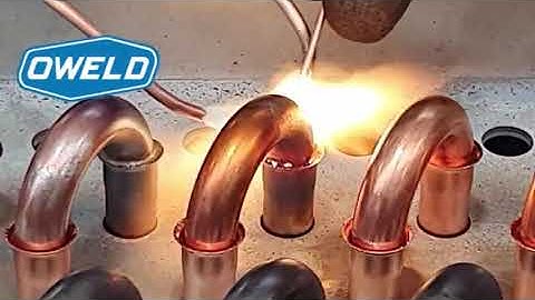 Heat exchanger brazing with Oweld oxy-hydrogen gas generator