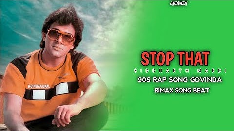 STOP THAT - 90s Rap Song Devang Patel _ Anu Malik _ Gambler (1995) @tipsofficial