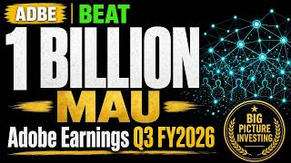 Adobe $ADBE Q3 FY2026 Earnings $6.76B Revenue Beat, 1B MAUs — Freemium Trade-Off