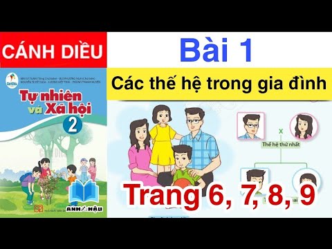 Video Tự Nhiên Và Xã Hội Lớp 2 Bài 1 CÁC THẾ HỆ TRONG GIA... - youtube