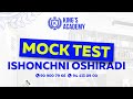 "Mock testi" siz - IELTS topshirmang!