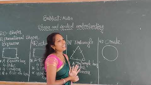 2nd Maths Shapes & Spatial Understanding Part 3   2D Shapes and Their Features Class by Sakamma