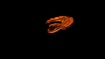 4K Countdown Fired Up Numbers Animation Element