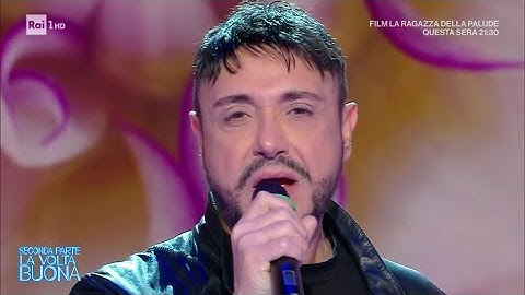 Gigi Finizio canta il brano "Songh'io" - La Volta Buona 15/01/2025