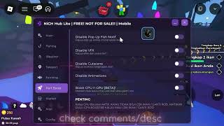 [nich hub] NEW UPDATE FISH IT SCRIPT UPDATE 2026 | AUTO  FISH, EVENT AND MORE