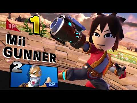 射撃mii(3332) vs フォックス　スマブラSP